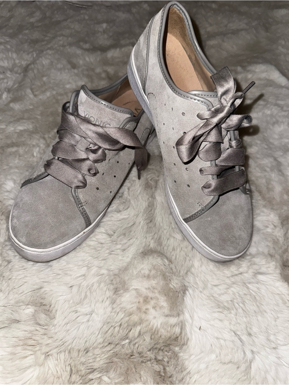 Vionic Sneakers with Satin Ribbon Laces